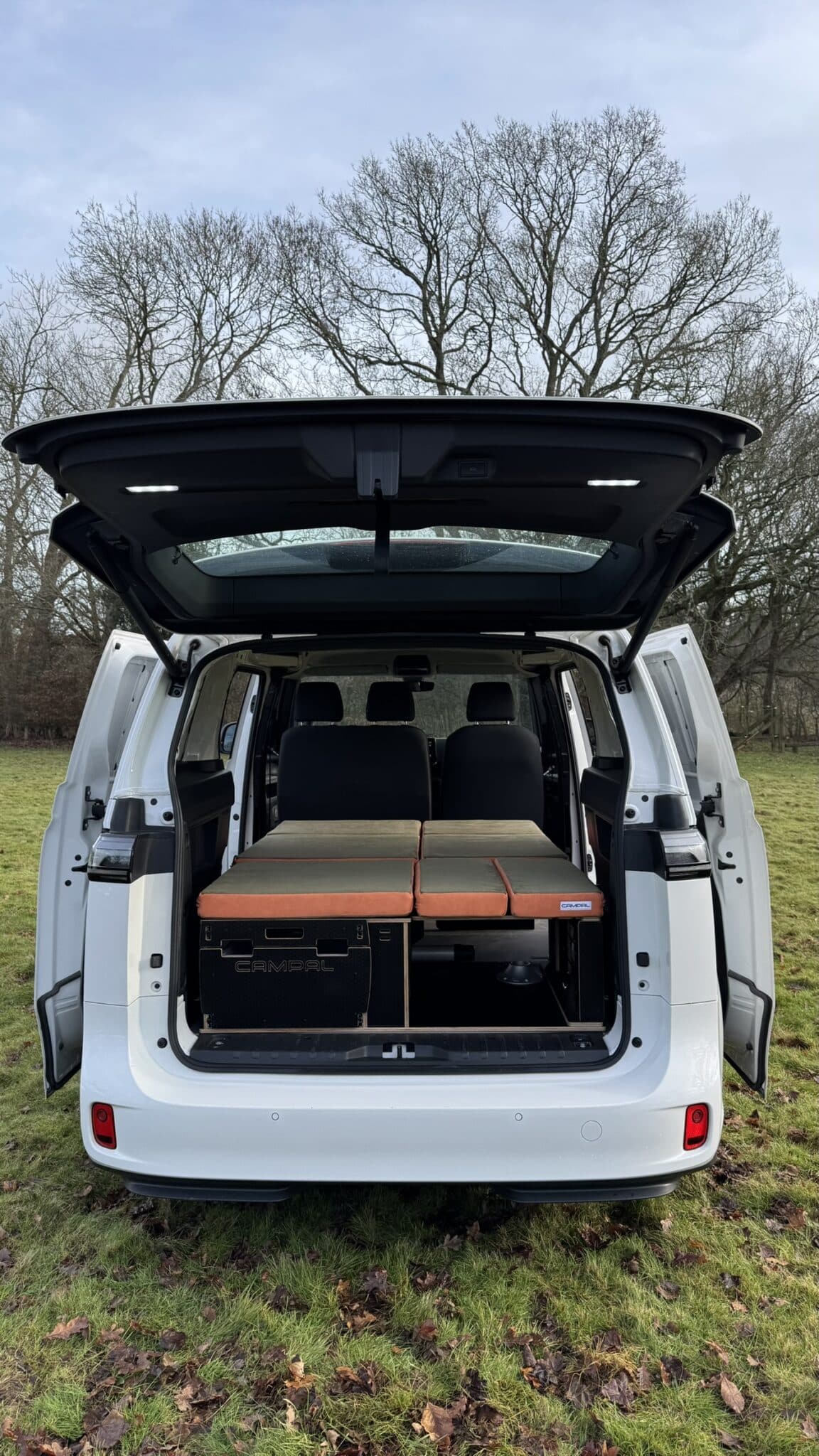 Simply Campal Plus campervan conversion large bed for ID buzz