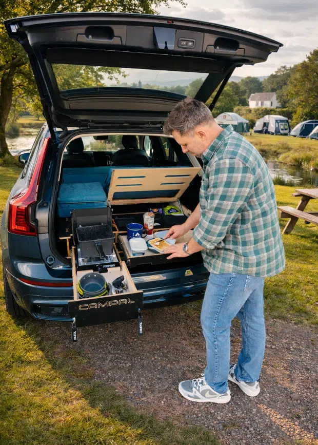 campingstuhl hochlehner faltbar Campingstuhl faltbarer Hochlehner – gepolsterter Outdoor-Klappstuhl bi –  Home-Feeling GmbH main image 1