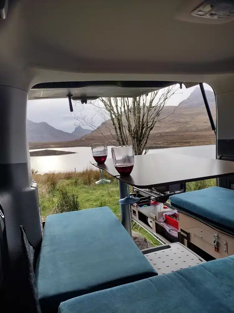 Stephen's Peugeot Traveller with the Campal Elevate.
