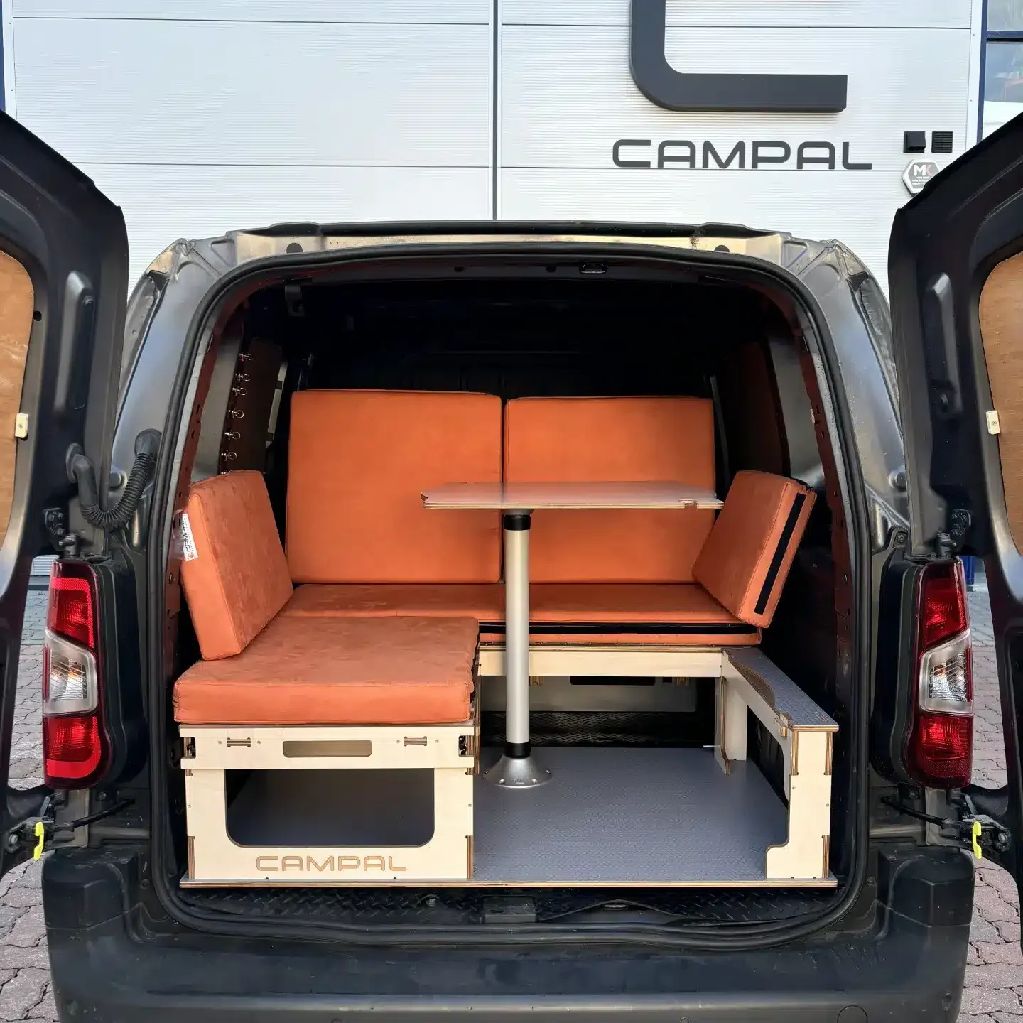 Simply Campal on a Peugeot Partner van.