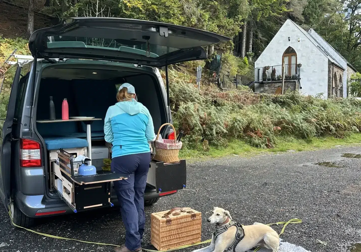 Campal Elevate on a VW Transporter.