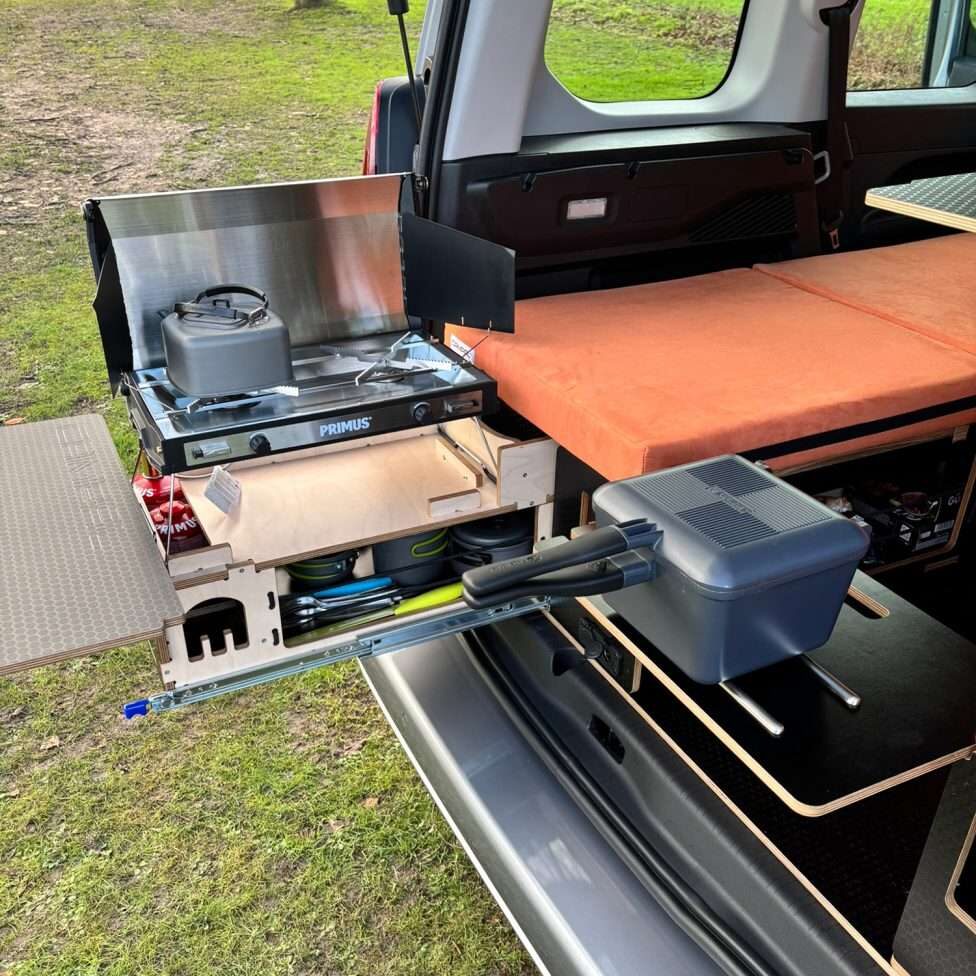 Campal Split 2025 Berlingo Camper Cooling bars