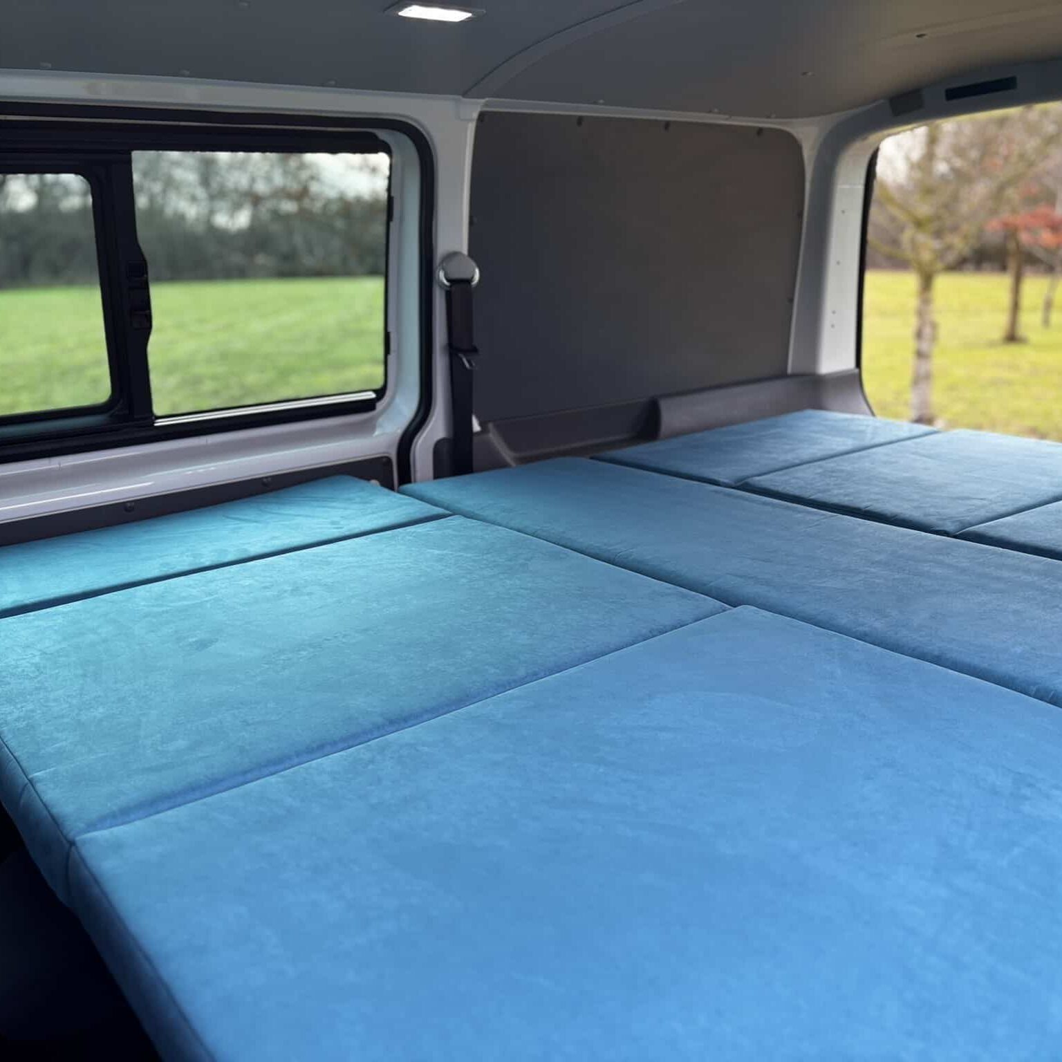 vw transporter campal elevate wide bed campervan