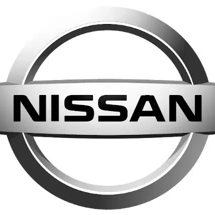 Nissan logo.