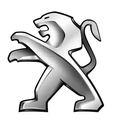 Peugeot logo.